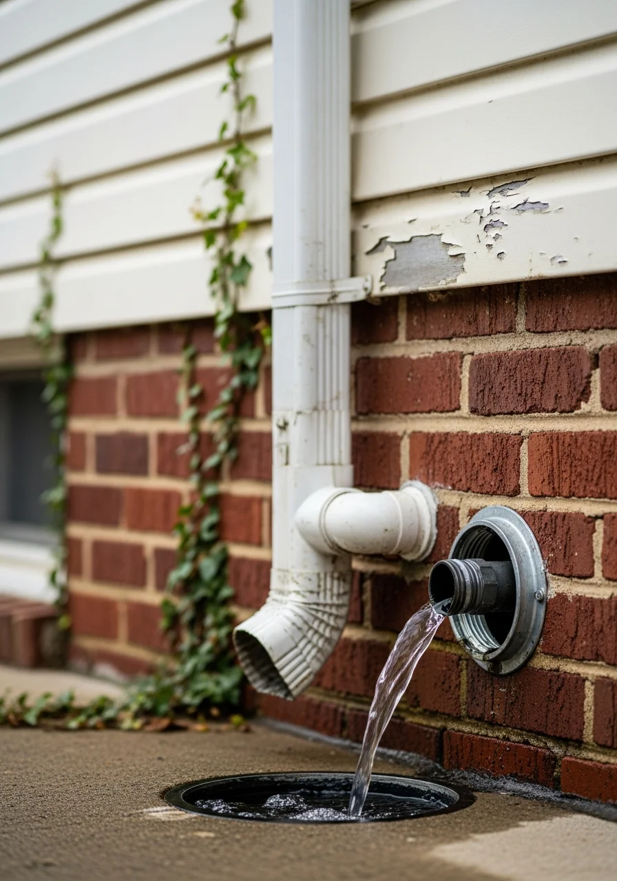 Close-up of a Perth Amboy property owner reviewing exterior maintenance work on their home.